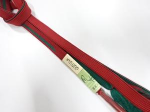 未使用品　正絹　手組帯締め